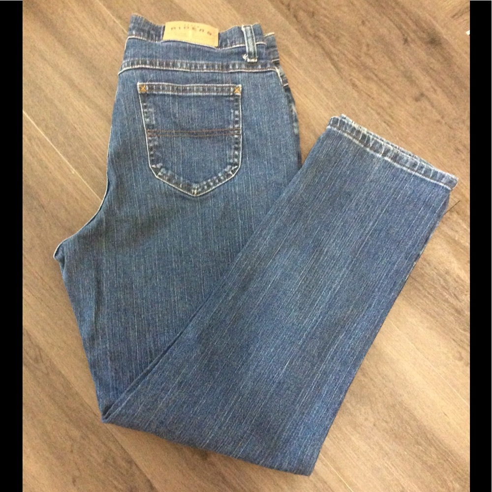 Lee Denim Riders Size 12 Medium Jeans